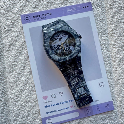 Leopard Print Quartz Watch