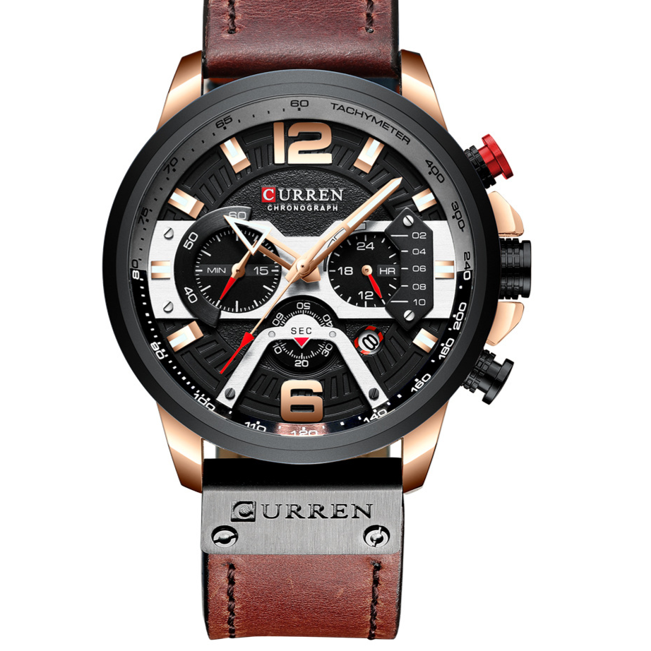 Men's waterproof watch