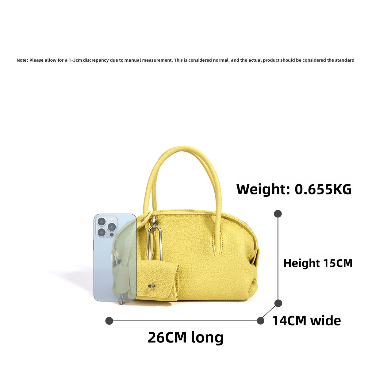 Korean Style Lychee Pattern Bowling Bag
